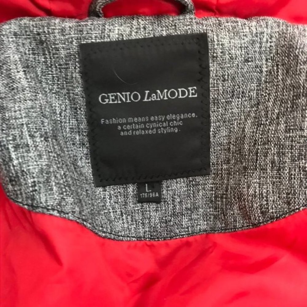 Genio Lamode Salt & Pepper Down Jacket - Picture 14 of 15